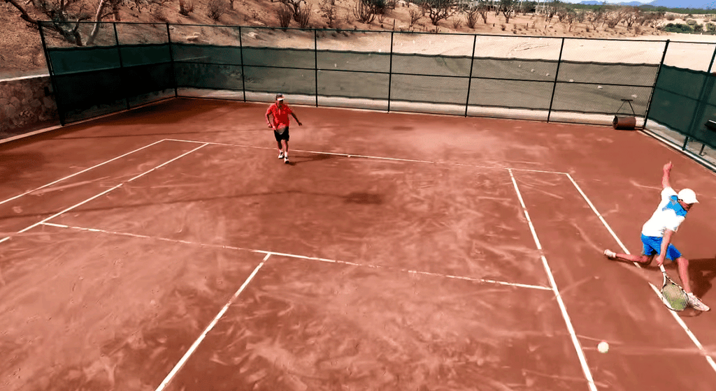 tennis caliclay court