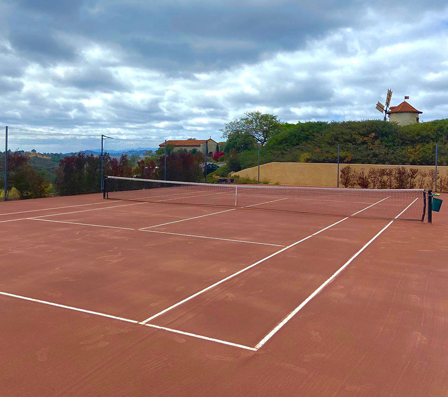 tennis court caliclay